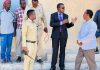 Duqa Magaalada Muqdisho oo maanta kormeeray wadada xiriirisa Beerta Nabada ilaa isbitaalka Martiini./Sawiro.