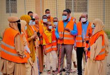 Agaasimaha Guud ee Bilic soo celinta iyo Nadaafada Maamulka Gobolka Banaadir oo Booqasho dhiiragelin ah ku taga mid kamid ah Schoolka Magaalada Muqdisho./Sawiro.