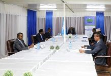 Guddoomiyaha Gobolka Banaadir oo ka qeyb galay Shirka golaha wadatashiga qaran oo maanta Muqdisho ka furmay/Sawiro.