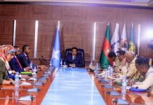 Duqa Muqdisho oo ka qeybgalay kulan looga hadlaay amaanka dalka