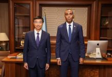 R/Wasaaraha XFS Oo la kulmay Danjiraha Shiinaha ee Somalia+Sawiro