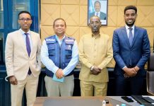 Duqa Muqdisho Oo Qaabilay Madaxa Hey’adda WHO ee Somalia+Sawiro