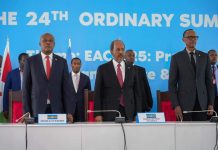 Madaxweyne Xasan Sheekh oo Khudbo ka jeediyay Shirka Madaxda Dalalka Bariga Afrika ee ka socda Tansaaniya: SAWIRRO